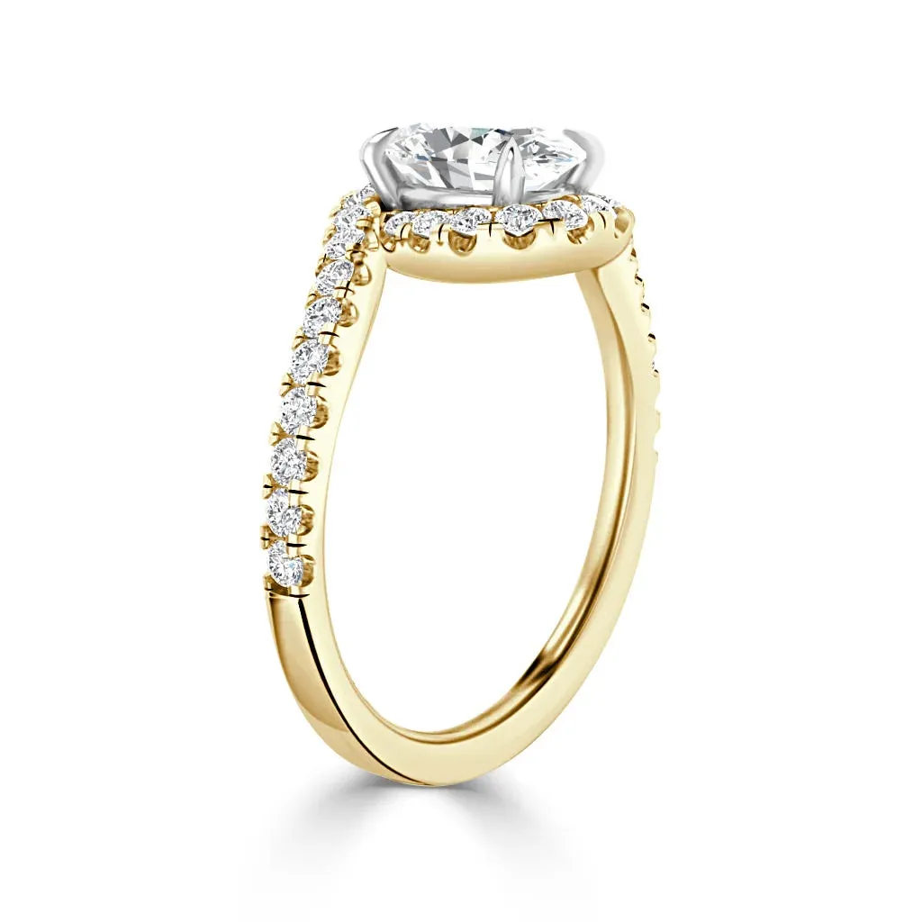 Evelyn - 18ct Yellow Gold - Oval