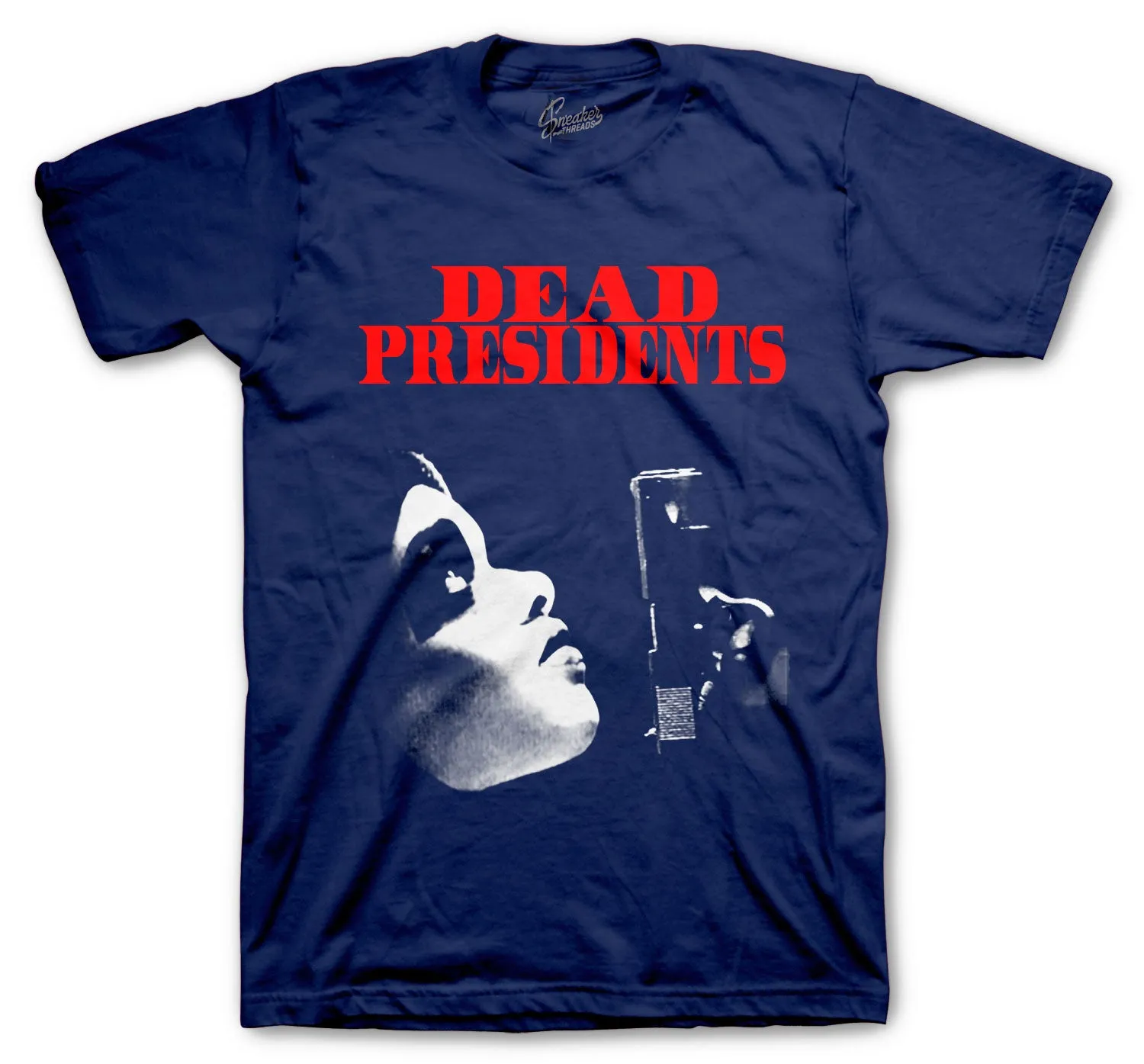 Foamposite Blue Void Shirt - Dead Pres - Navy