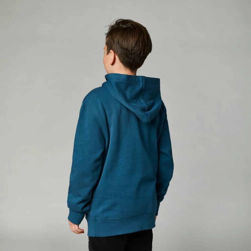 Fox Youth Fullstop Pullover Fleece Dark Indigo