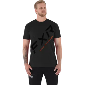 FXR CX Tee Char Heather/Lava