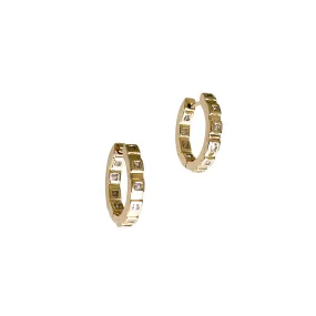 Gia hoop earrings