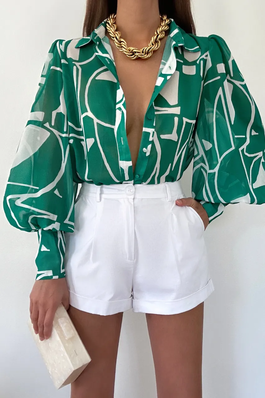 Gian Blouse - Green