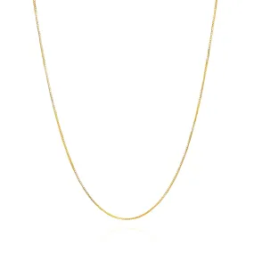 GOLD VENETIAN BOX CHAIN