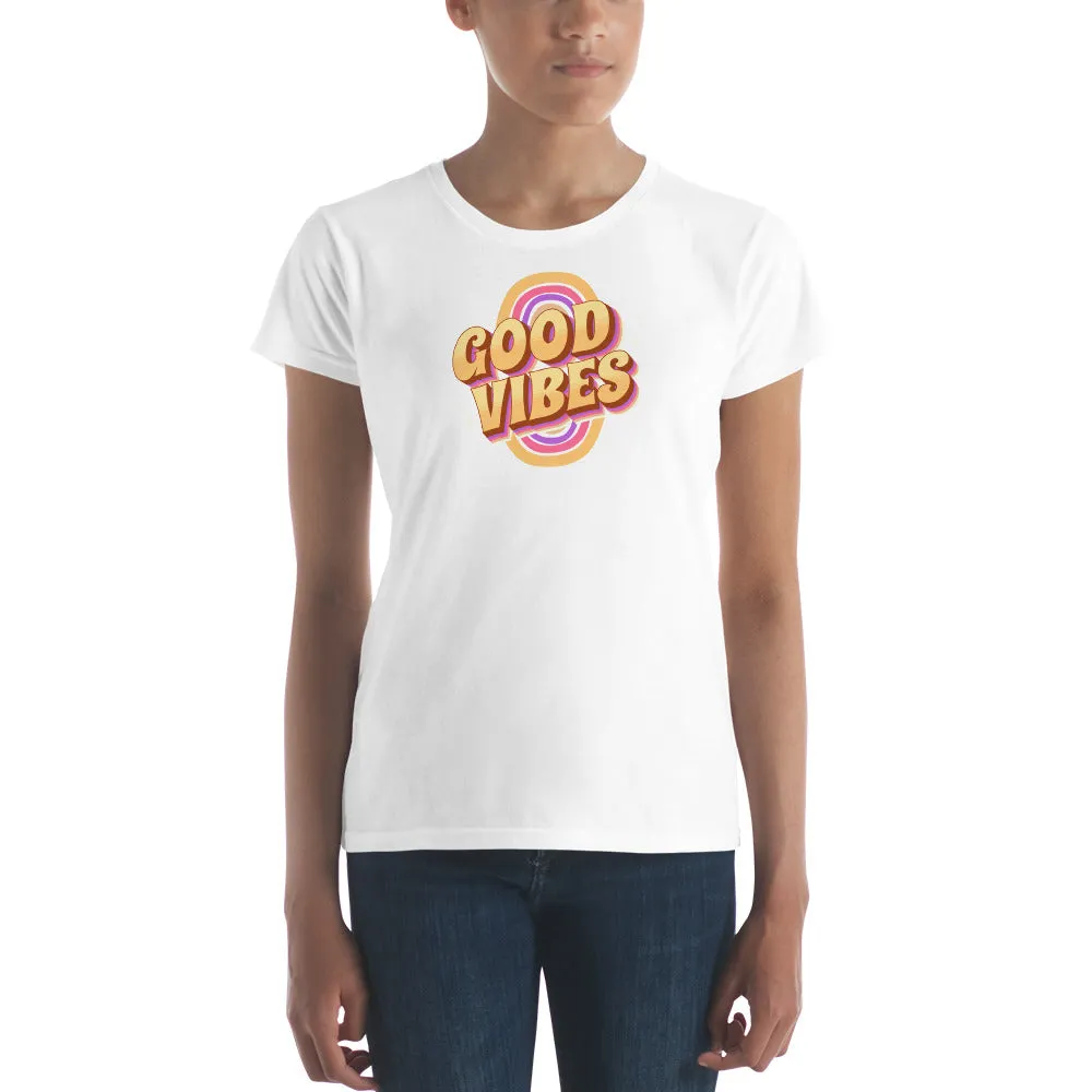 Good vibes Women's short sleeve t-shirt