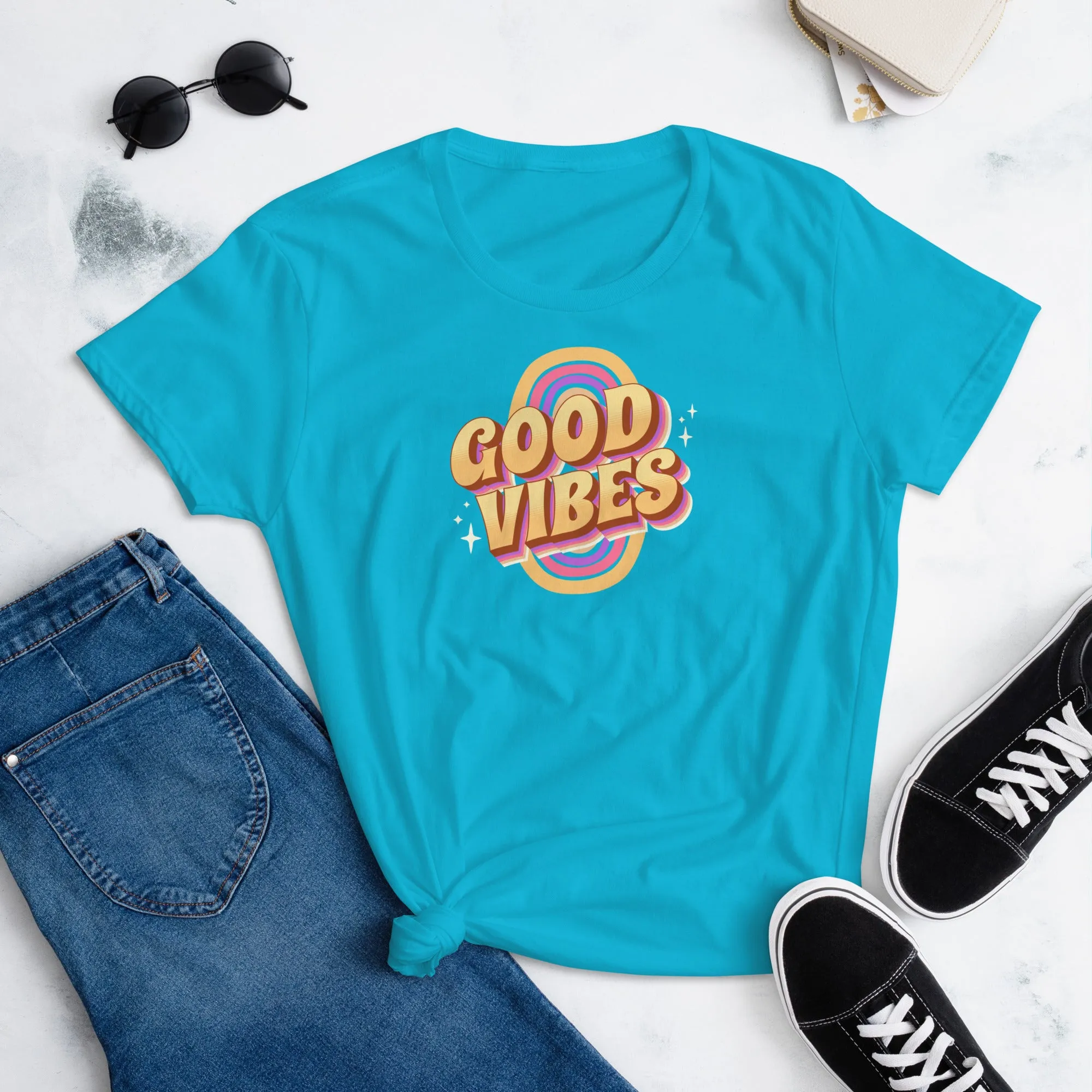 Good vibes Women's short sleeve t-shirt