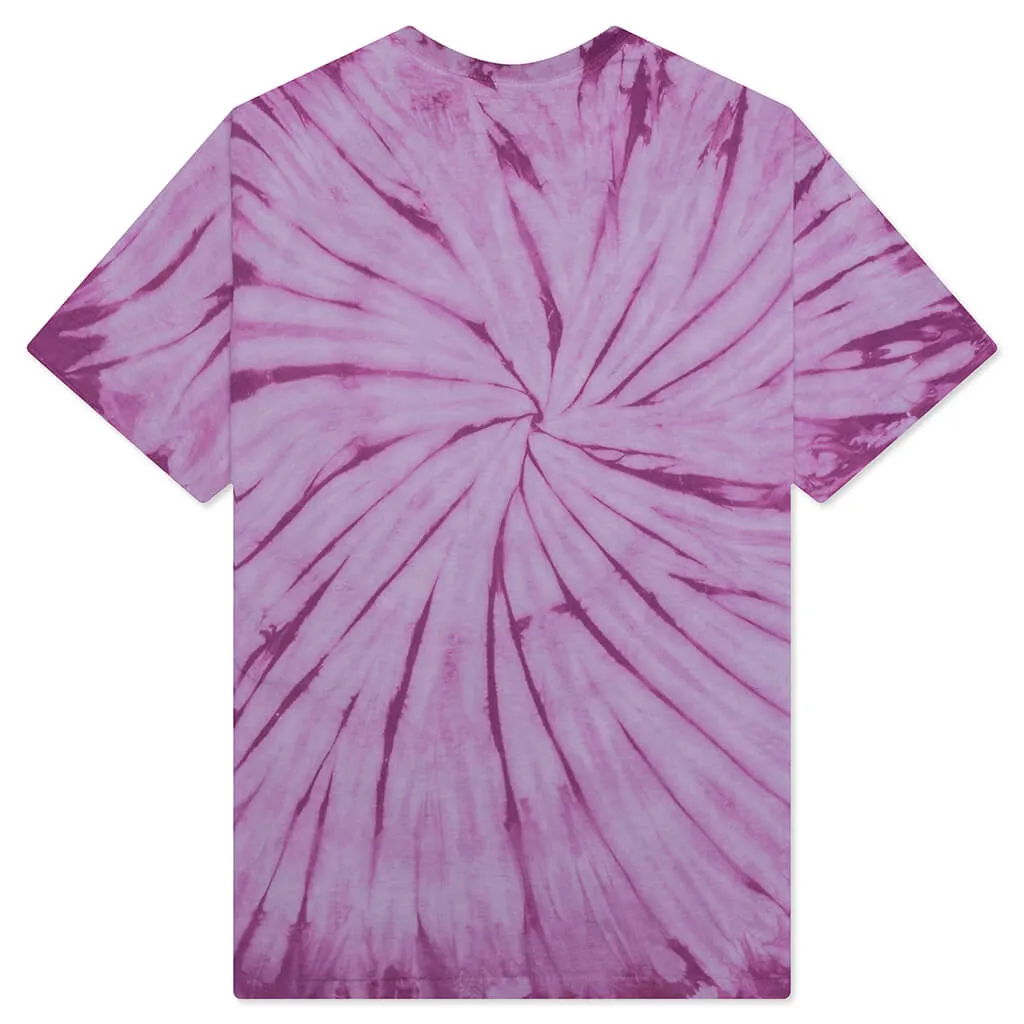 Herbs are Magic Tee - Botanical Tie Dye Purple