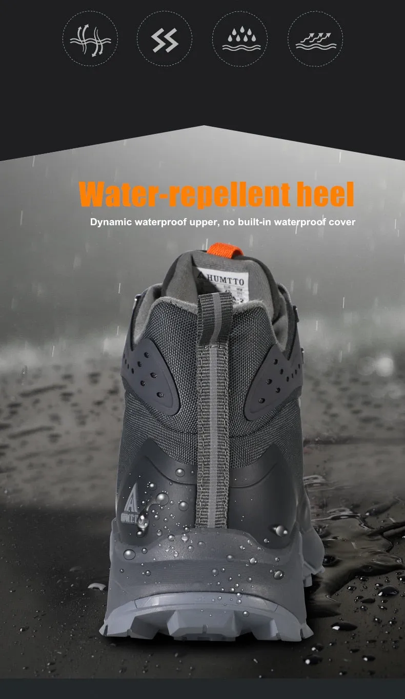 HUMTTO Men's Waterproof Hiking or Climbing Shoes