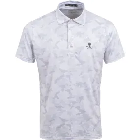 Icon Camo Printed Polo Snow - AW23