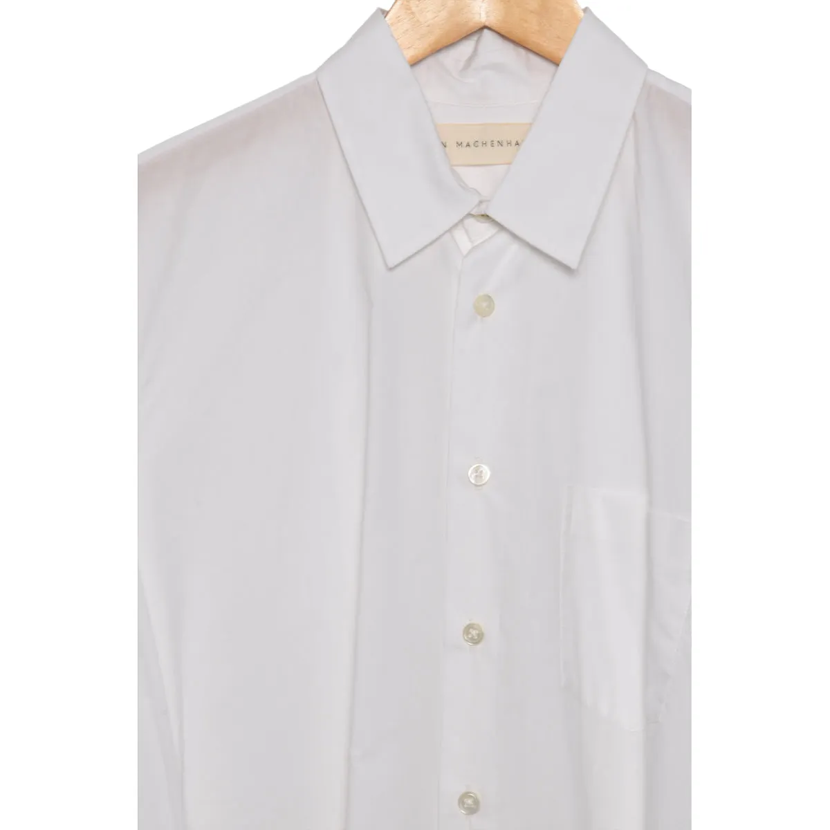 Jan Machenhauer Chris Classic Fit Shirt poplin/white