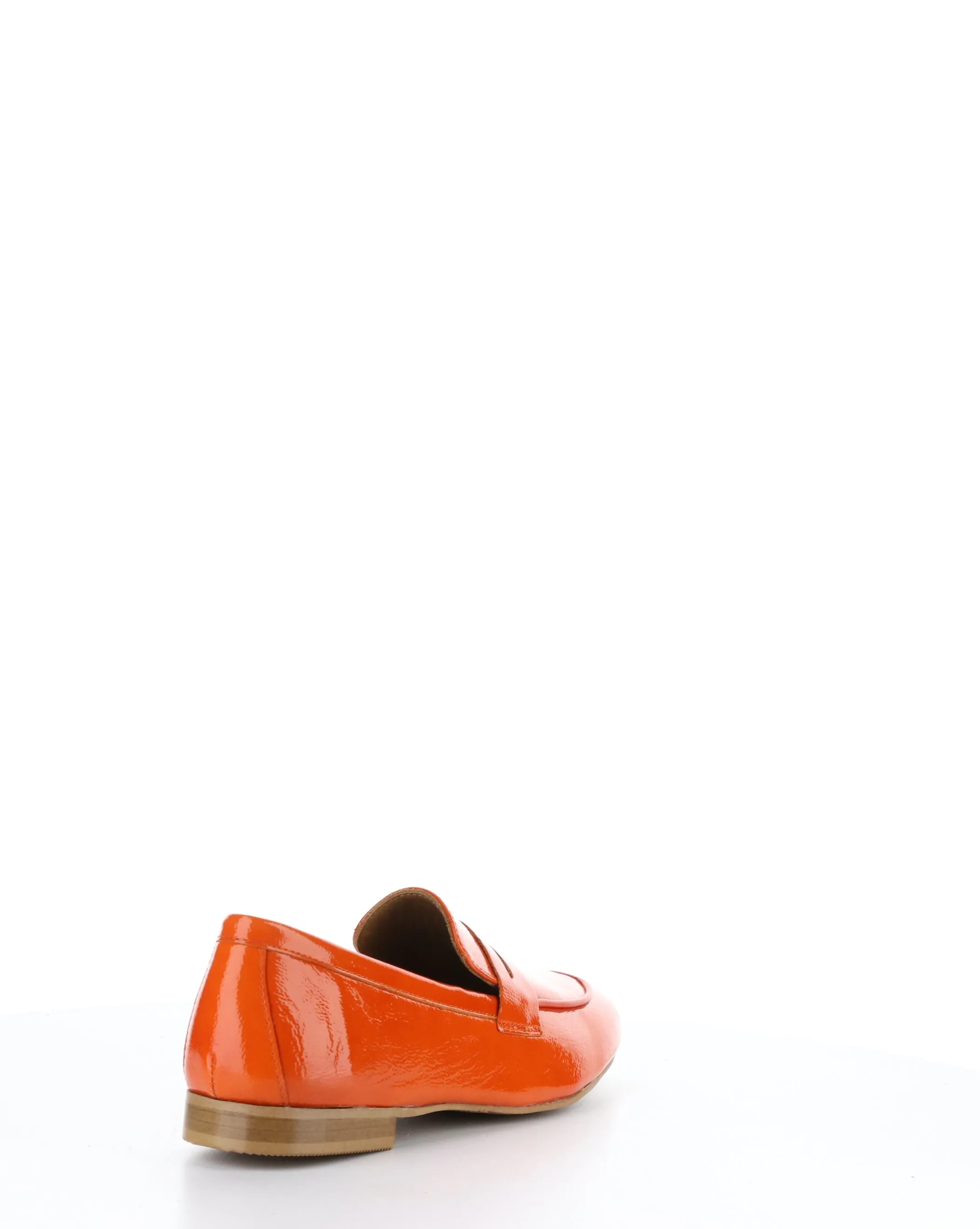 JENA DEEP ORANGE Round Toe Shoes