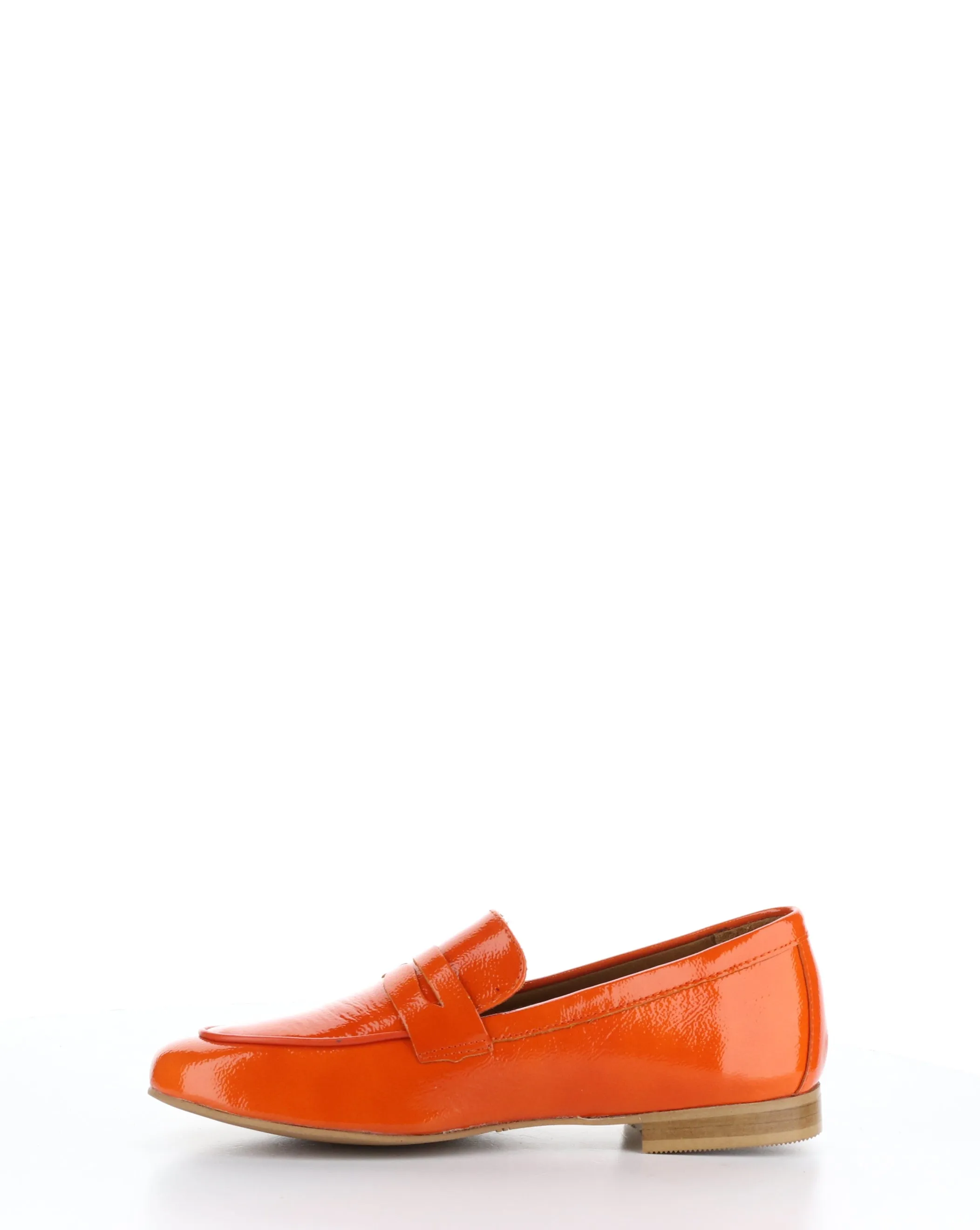 JENA DEEP ORANGE Round Toe Shoes