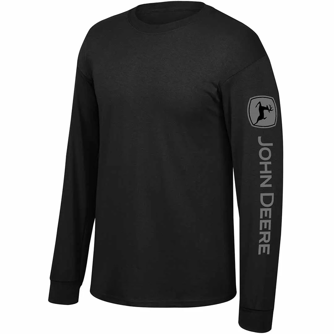 John Deere Men's Logo Long Sleeve T-Shirt