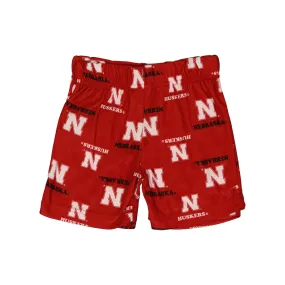 Kids' (Toddler) Nebraska Cornhuskers Printed Shorts (K44LFZ 77)