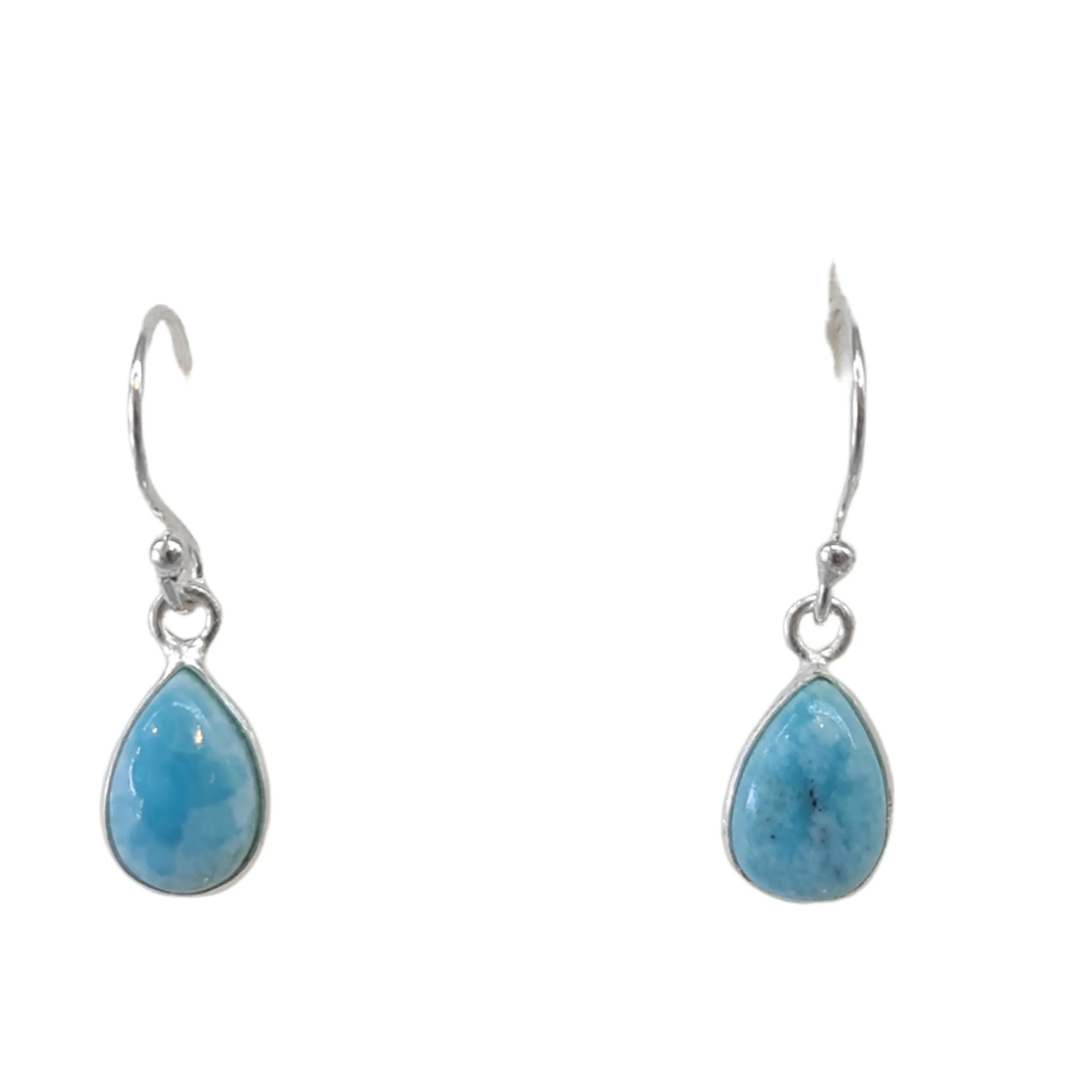 Larimar Tear Drop drop earrings