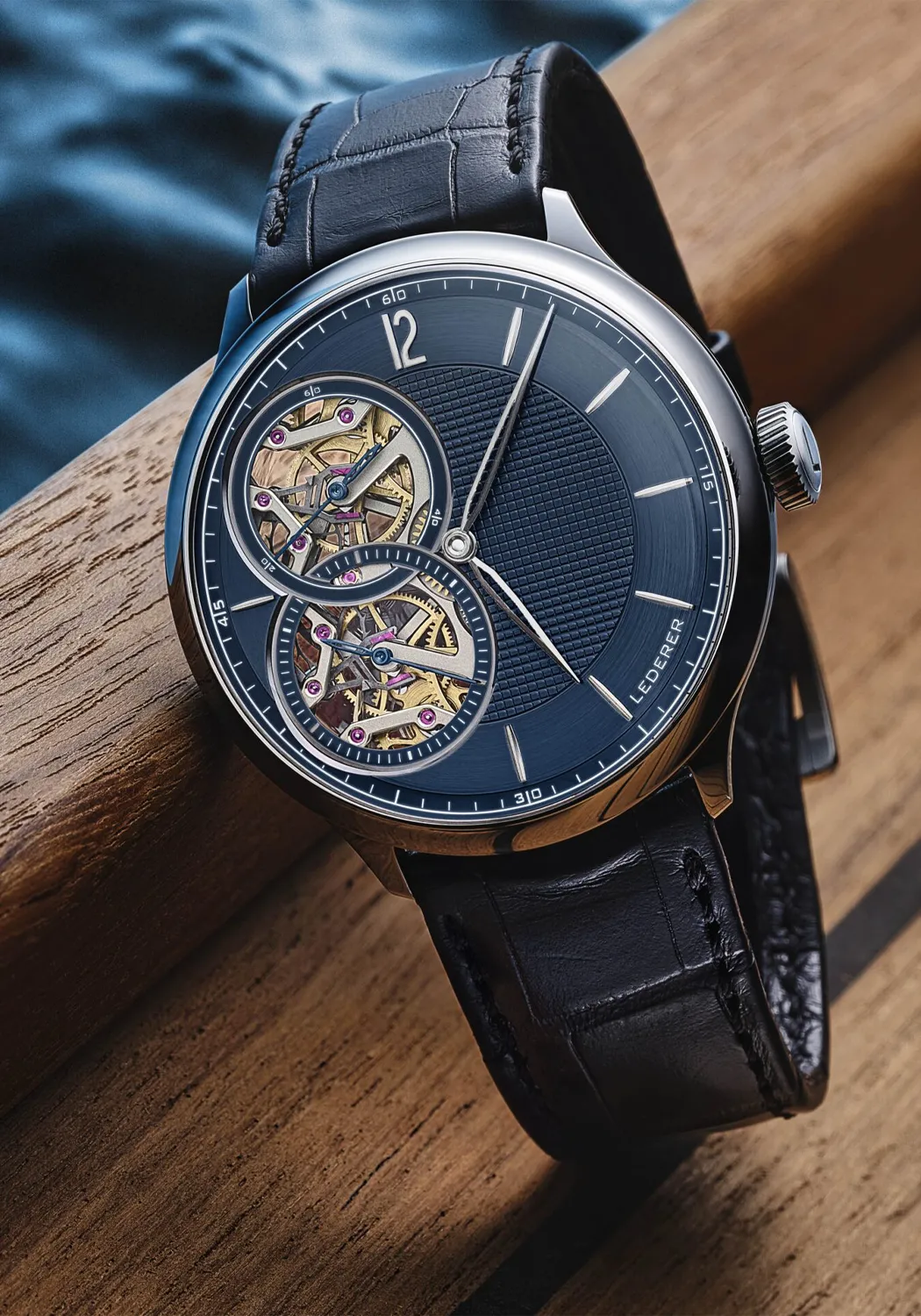 Lederer Central Impulse Chronometer Deep Blue | SOLD OUT