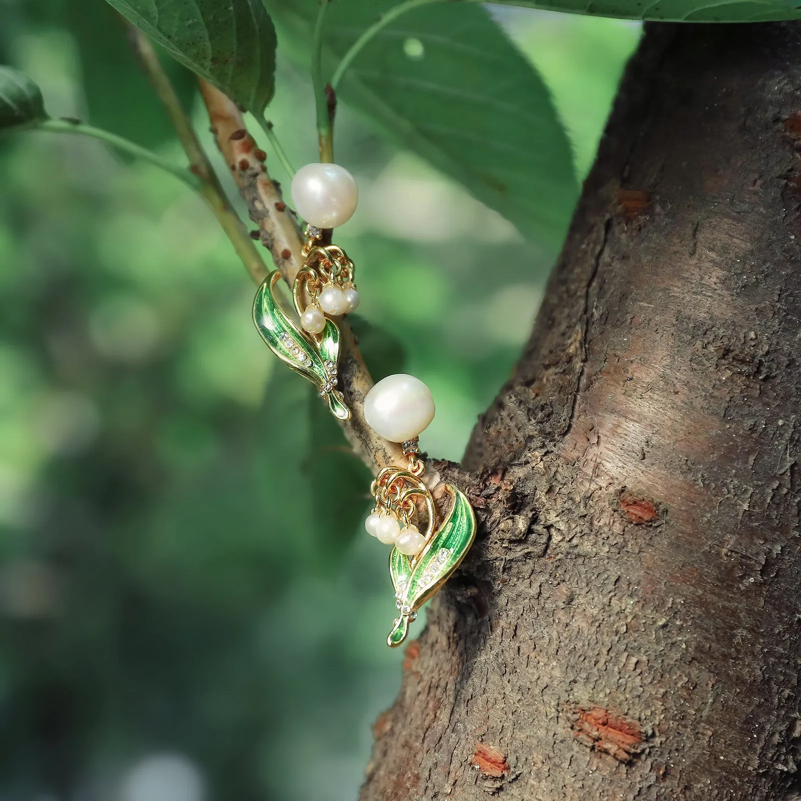 Lily of The Valley Earrings