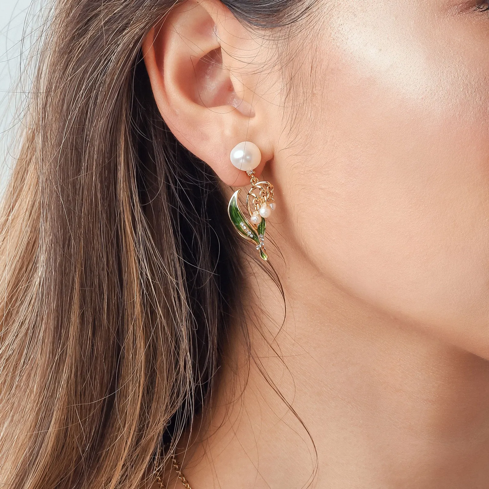 Lily of The Valley Earrings