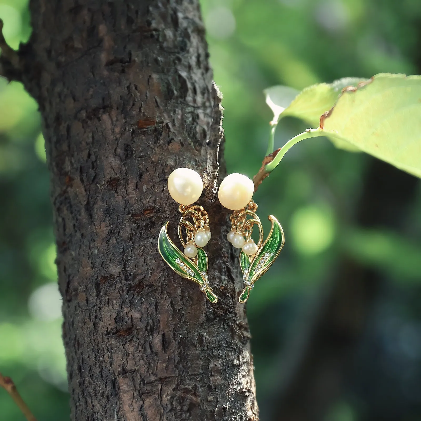 Lily of The Valley Earrings