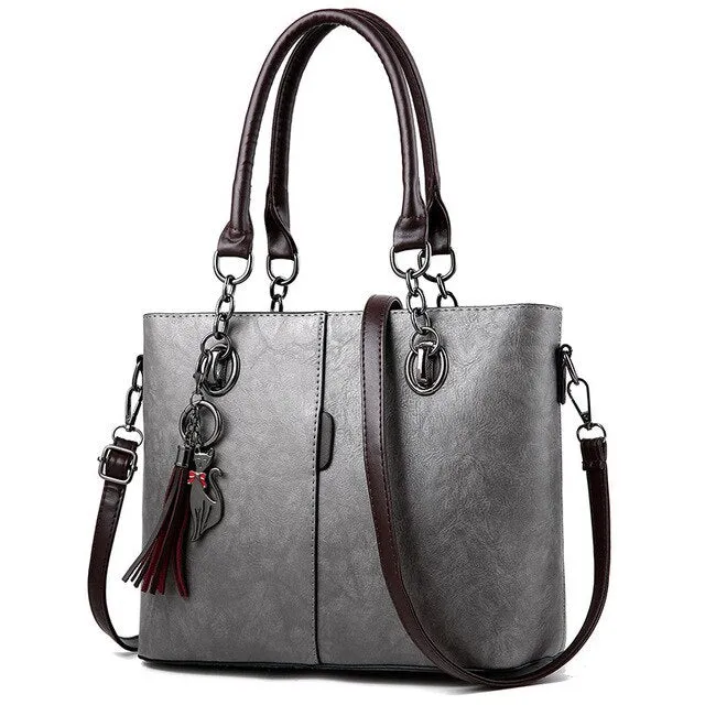 Luxury Designer Leather Shoulder Bag and Handbag