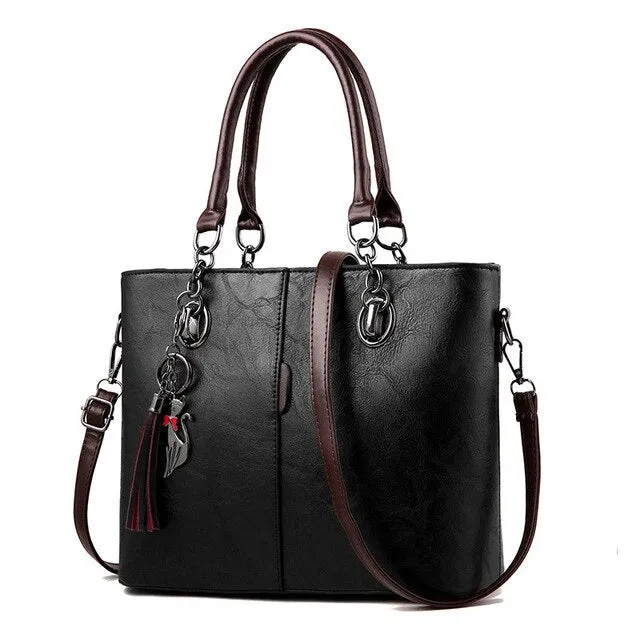 Luxury Designer Leather Shoulder Bag and Handbag