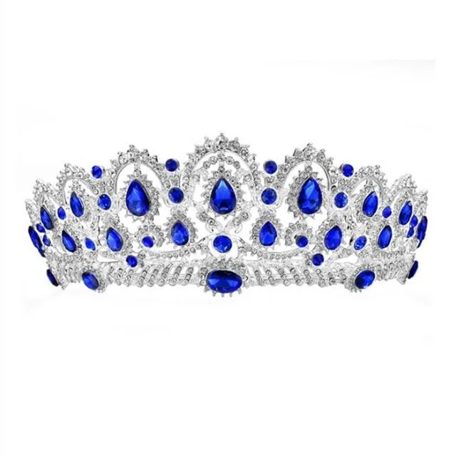 Luxury Vintage Queen & King Crown Hair Jewelry