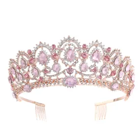 Luxury Vintage Queen & King Crown Hair Jewelry