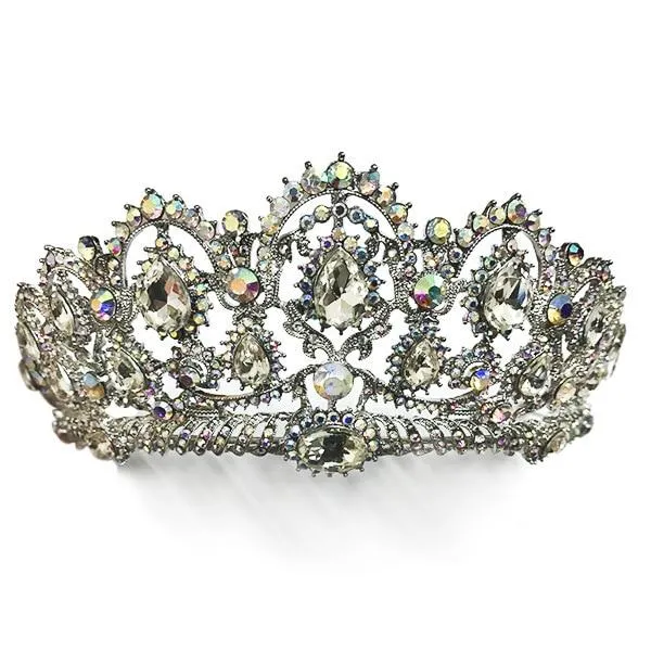 Luxury Vintage Queen & King Crown Hair Jewelry