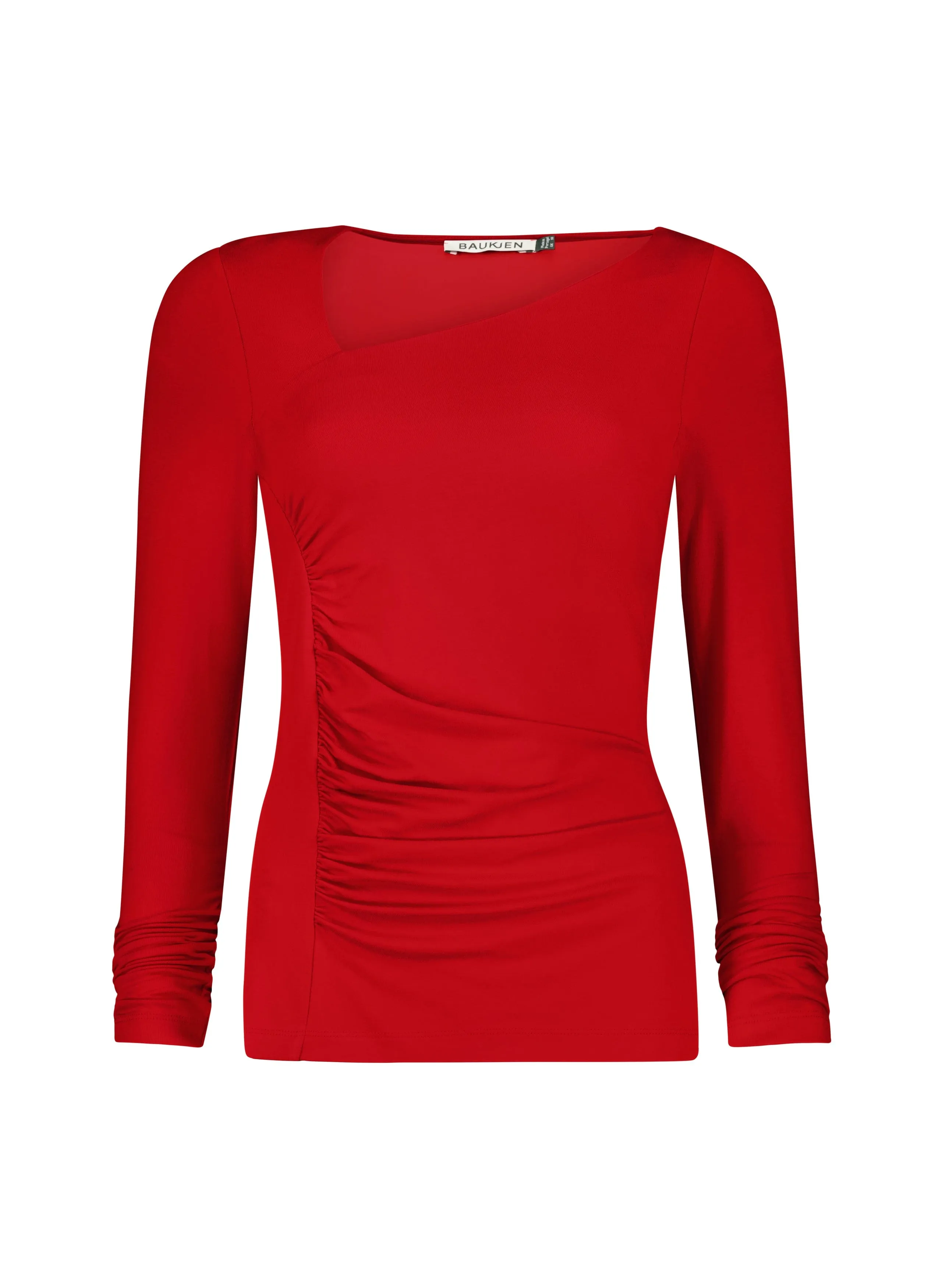 Mariam  LENZING ECOVERO Top| Crimson Red