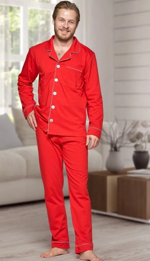 Men’s Cotton long pyjamas