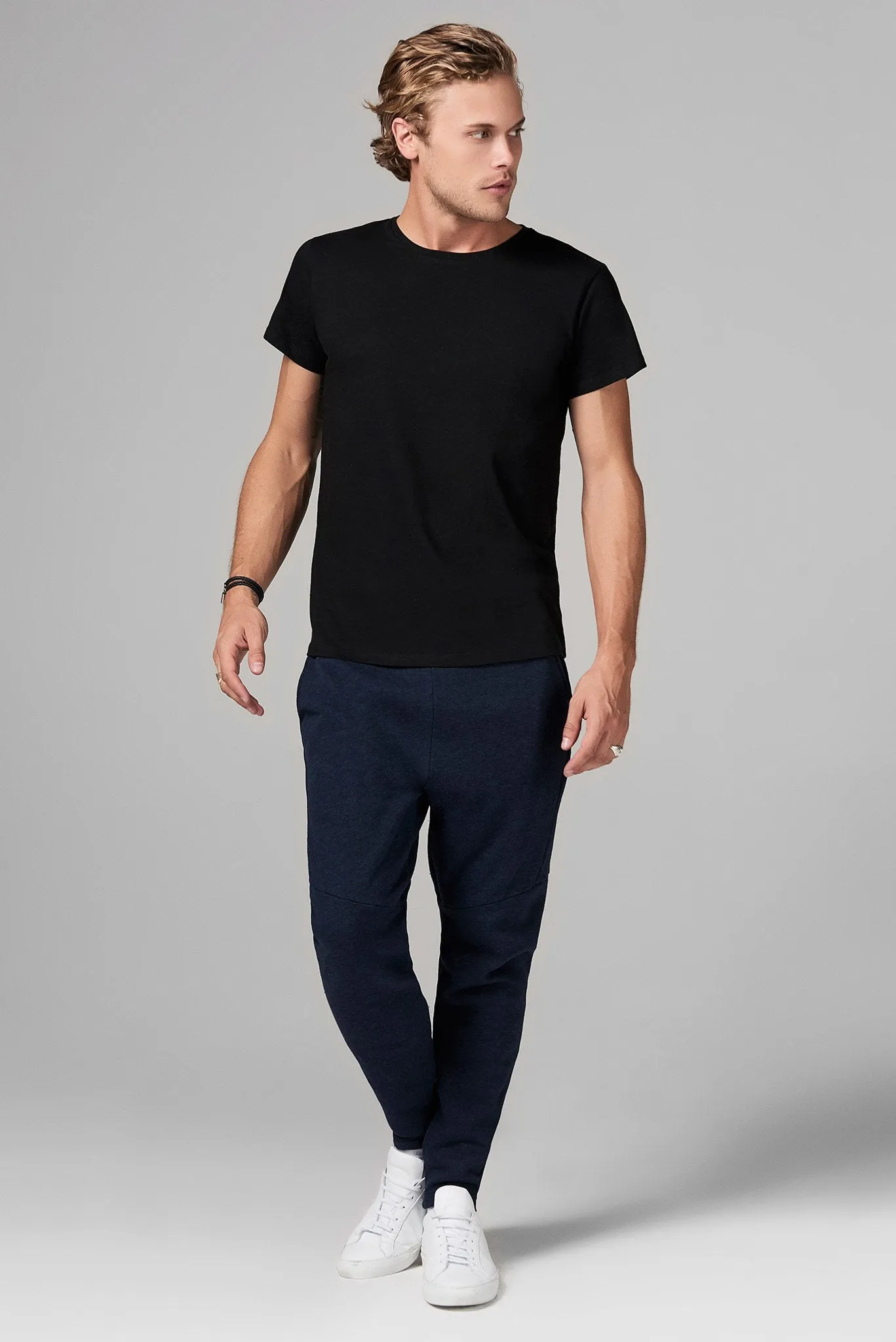 Men's Heavy Cotton Crew Neck Tee