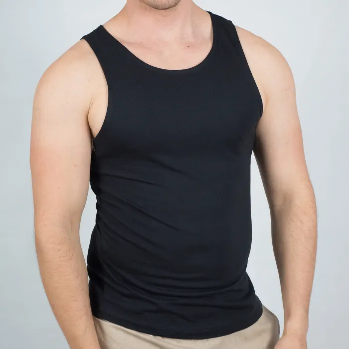 Men's Organic Cotton Regular Fit Singlet