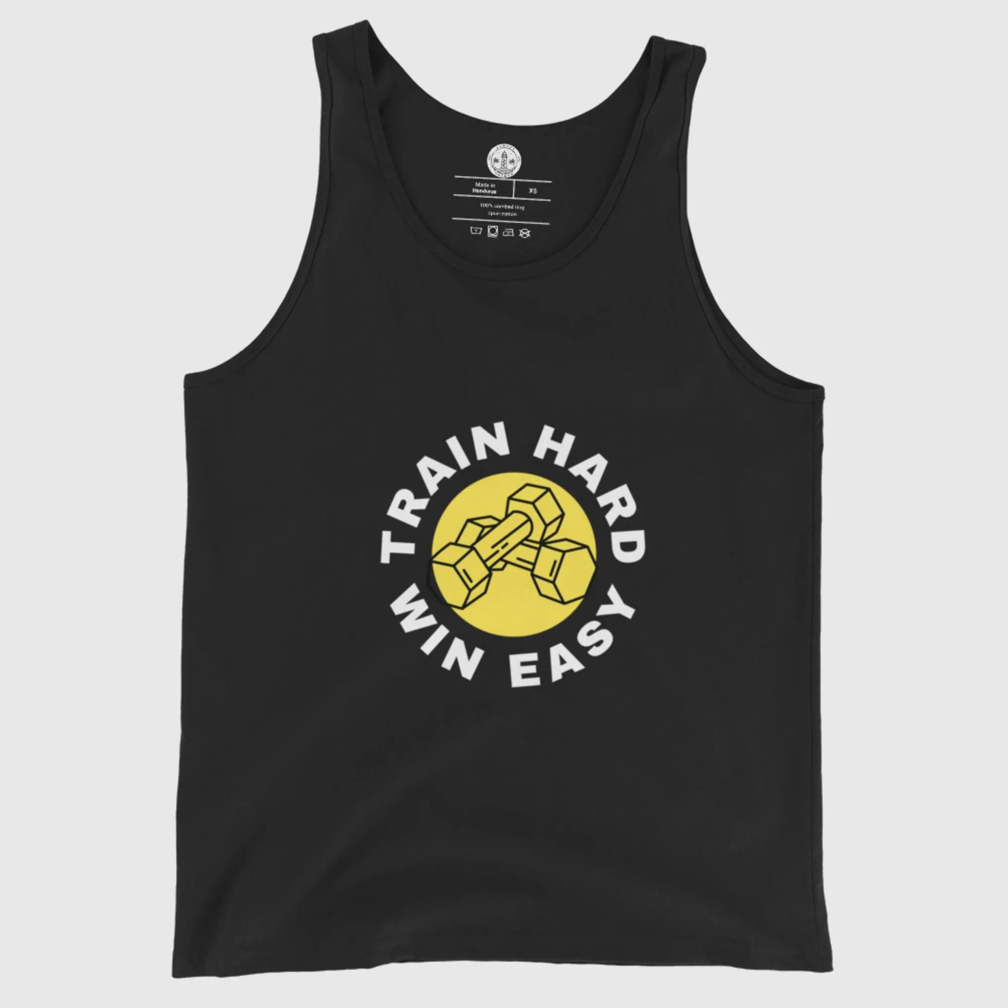 Men's Tank Top - Train Hard, Win Easy