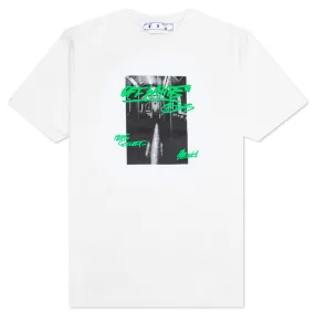 Metro Type Over Skate S/S Tee - White/Green