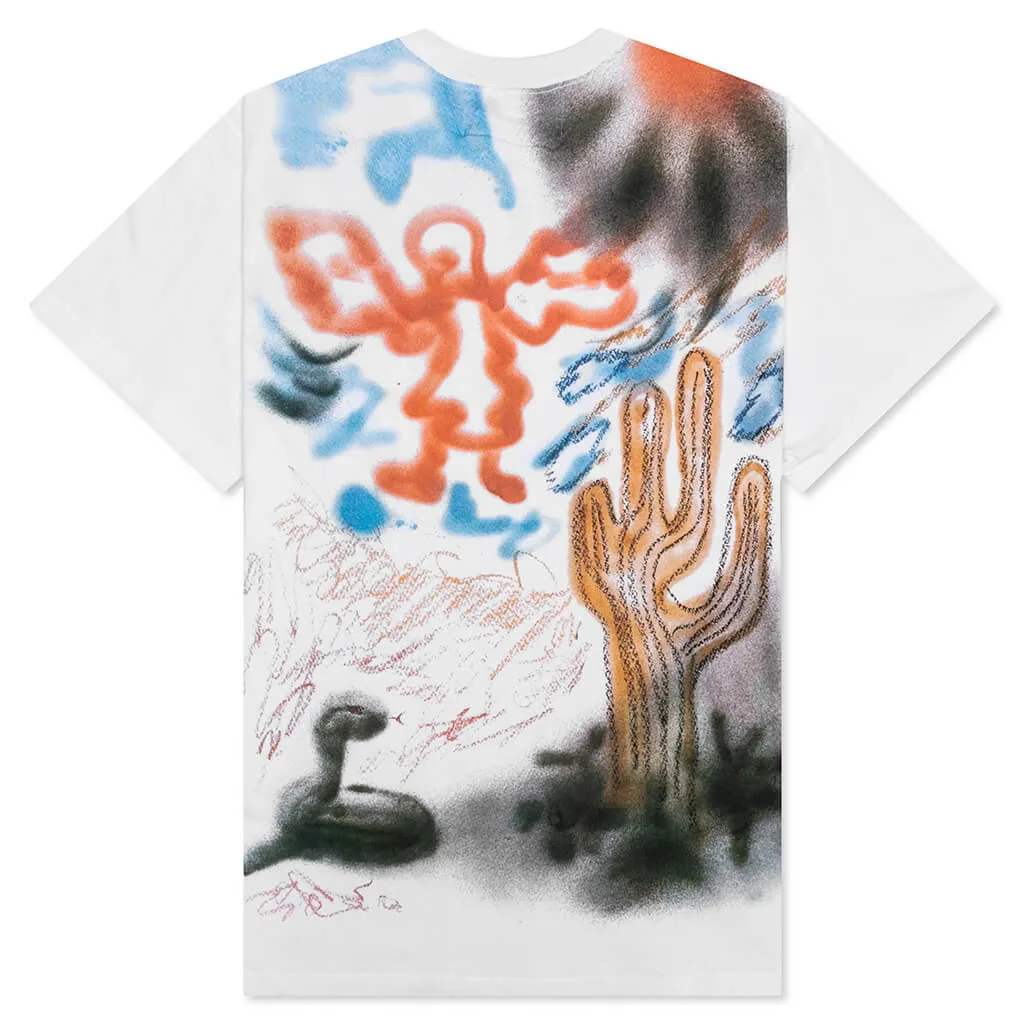 Midday Heat S/S Tee - White