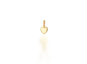 Mini Gold Heart Charm Only