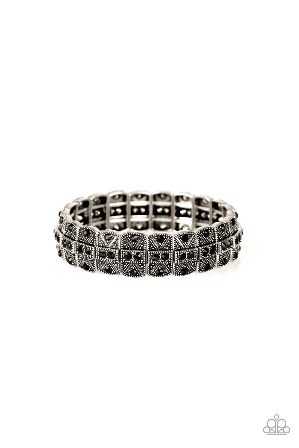 Modern Magnificence Black Bracelet