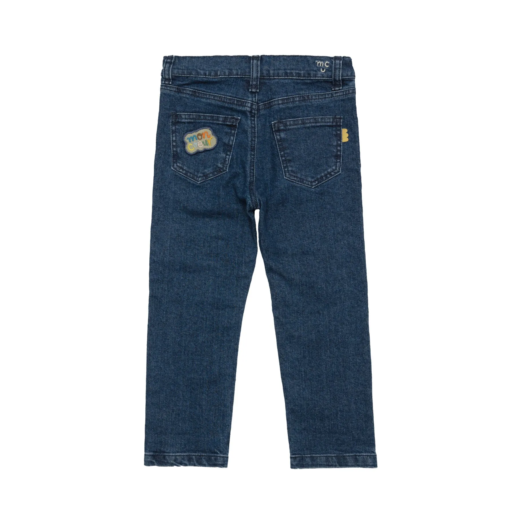 Mon Coeur Patch STRAIGHT LEG KID JEAN