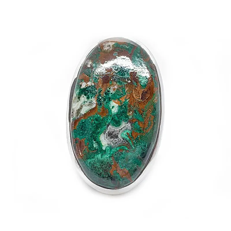 Montie Chrysocolla Statement Ring - E