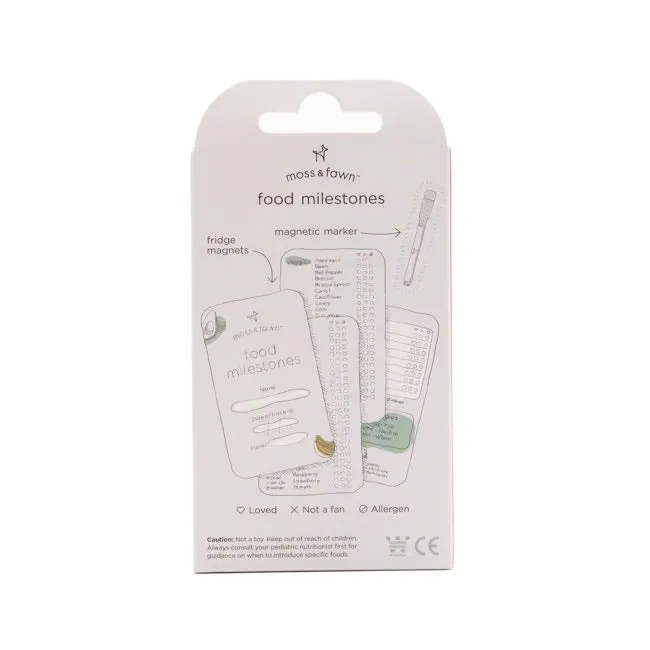 Moss & Fawn Food Milestones Magnet