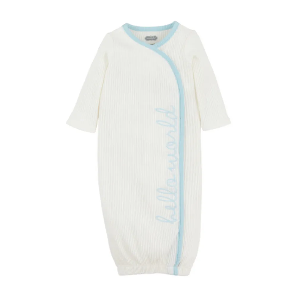 Mud Pie Chainstitch Sleeper Gown