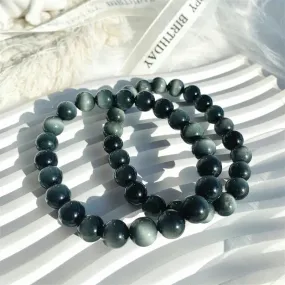 Natural Eagle Eye Stone Bracelet