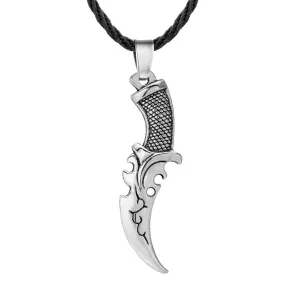 Norse Viking Knife Vintage Pendant Necklace