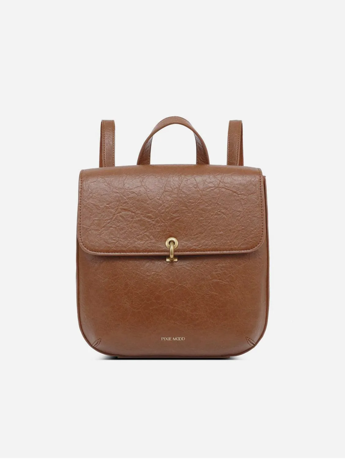 Nyla Small Vegan Leather Backpack | Multiple Colours