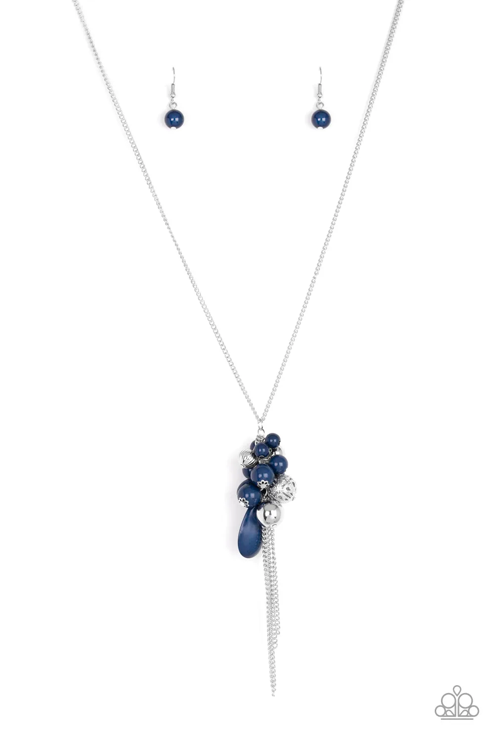 Paparazzi Its A Celebration Blue Necklace Set