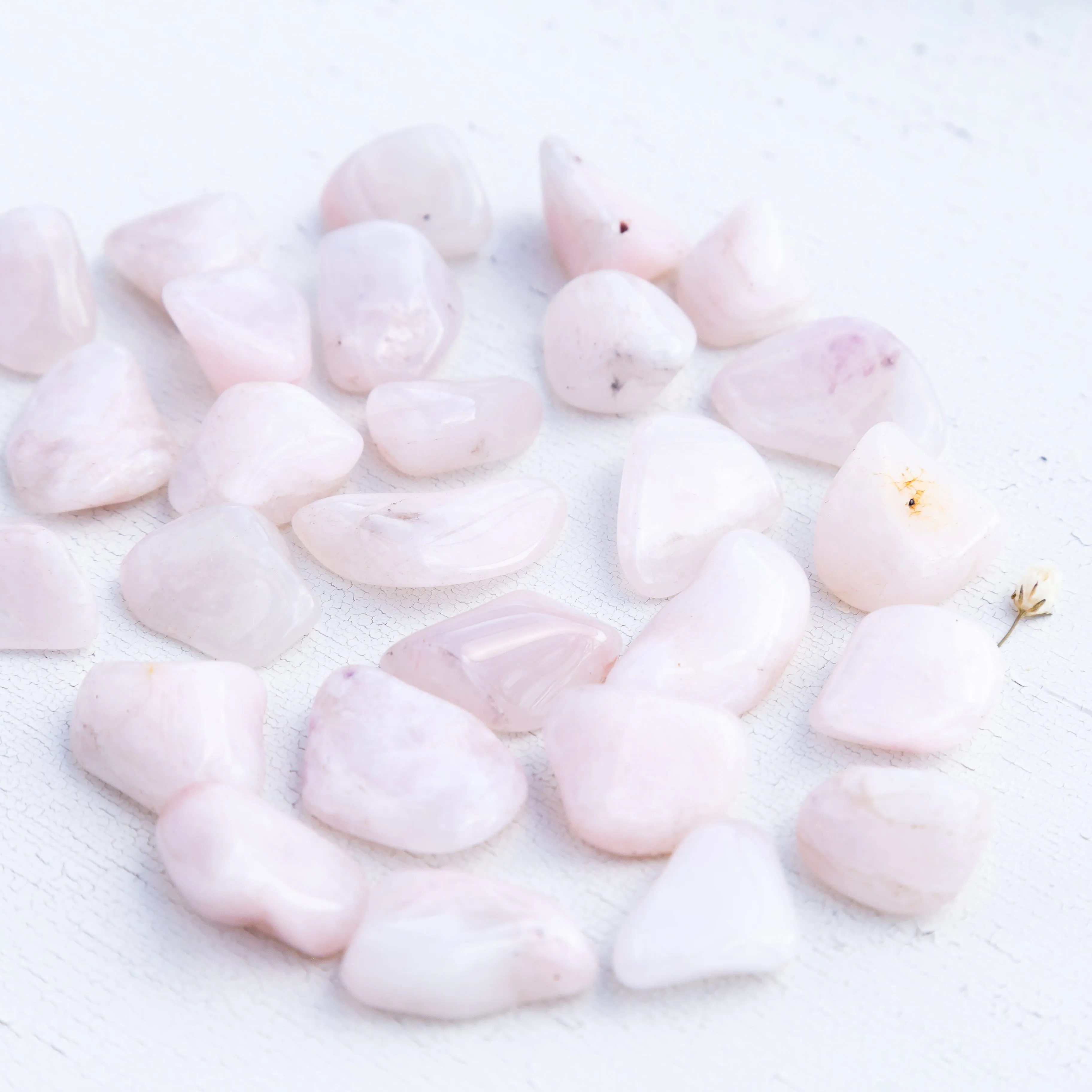 Petalite - Pink, Polished, Tumbled