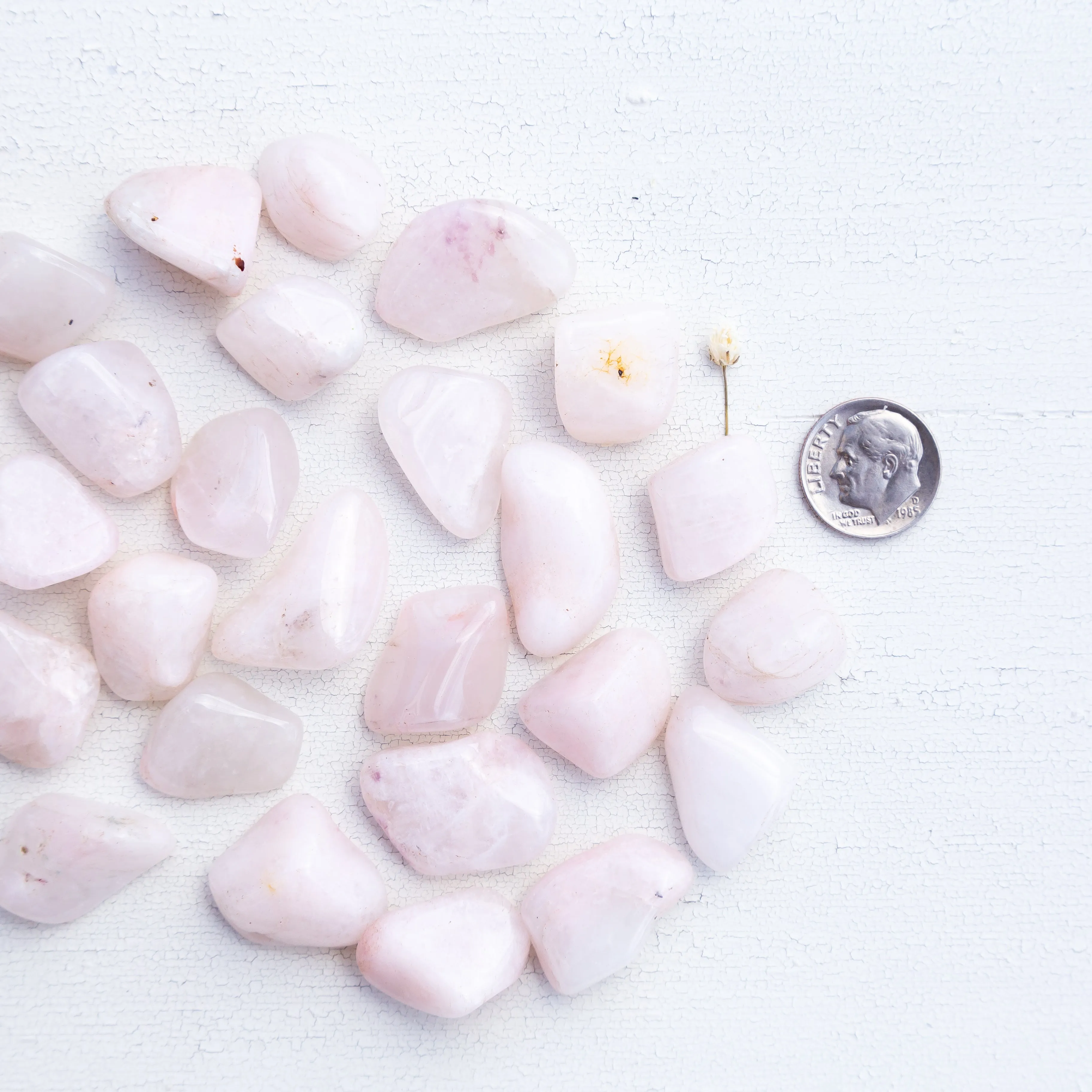 Petalite - Pink, Polished, Tumbled