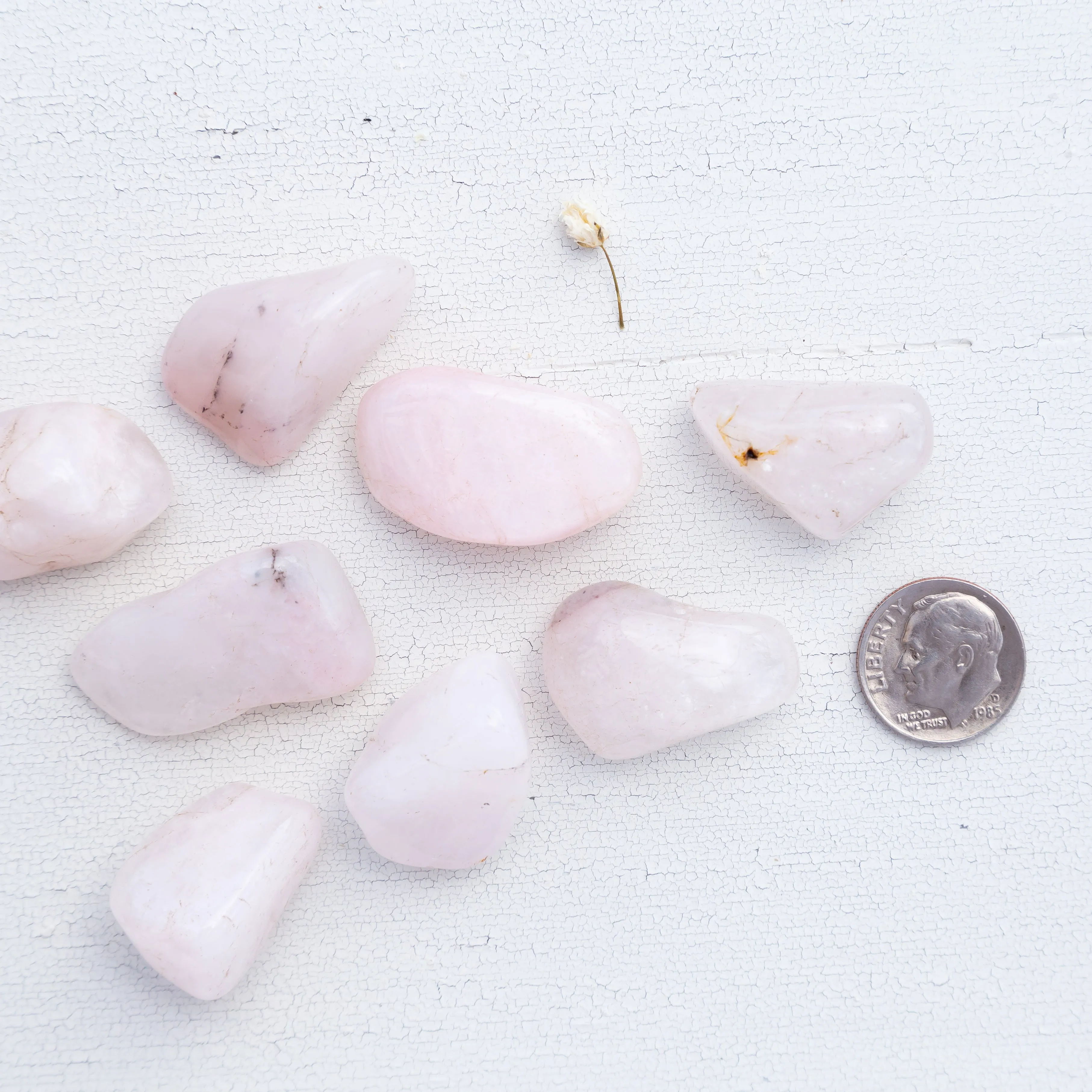 Petalite - Pink, Polished, Tumbled