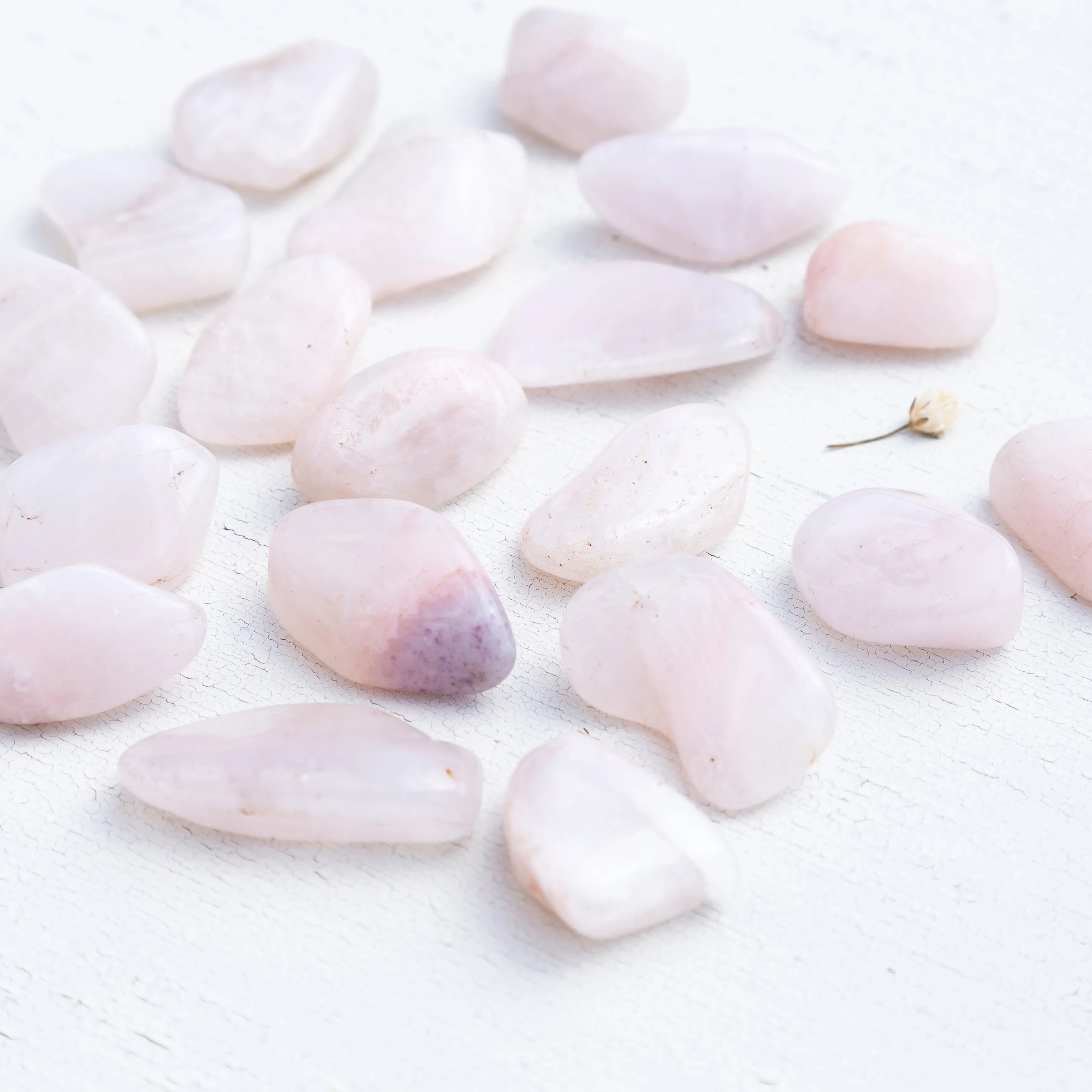 Petalite - Pink, Polished, Tumbled