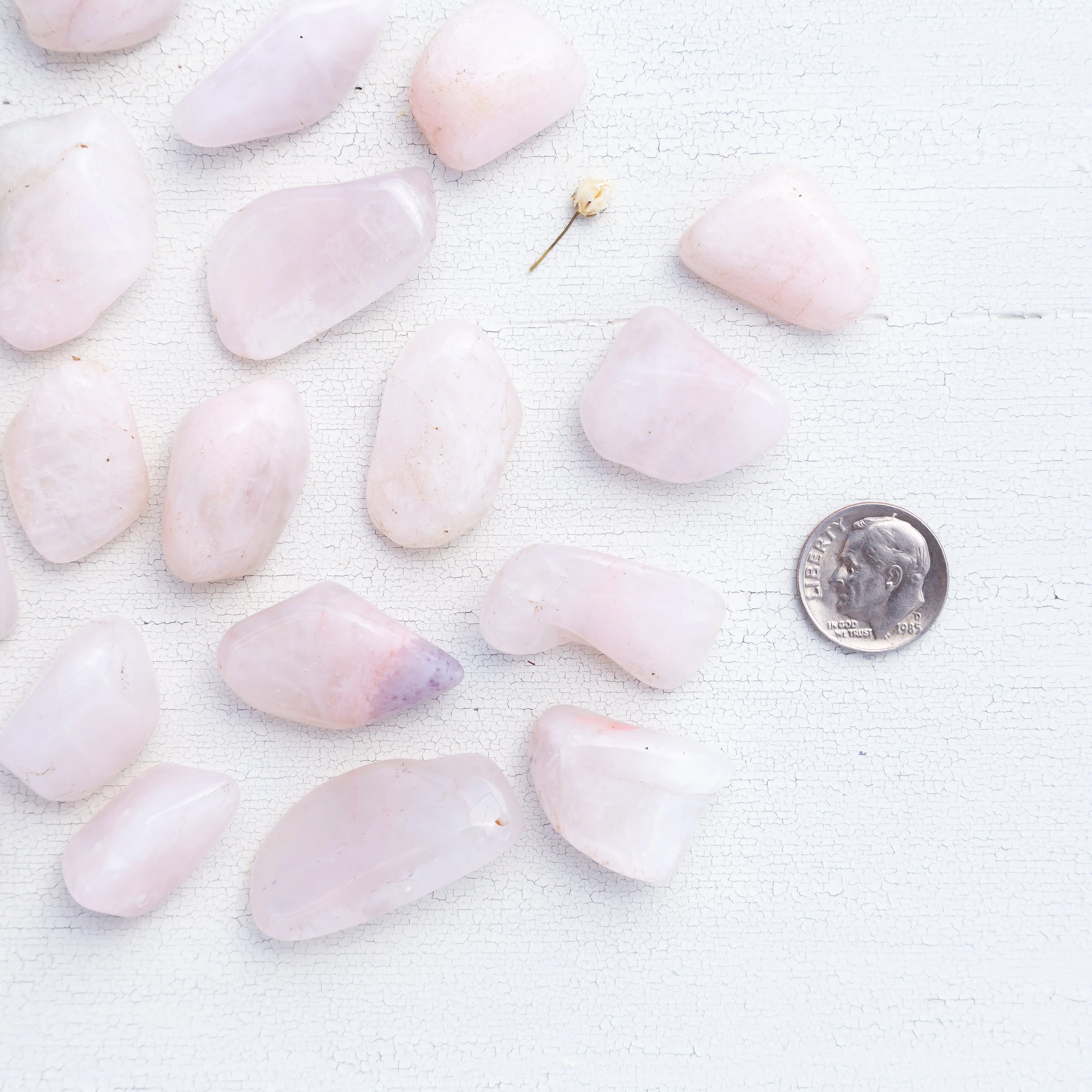 Petalite - Pink, Polished, Tumbled