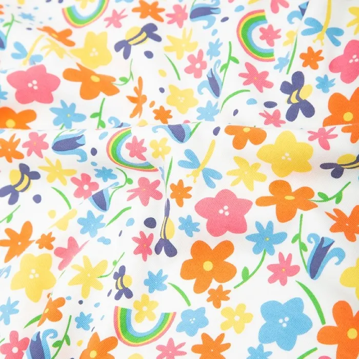 Piccalilly Rainbow Meadow All Over Print T-shirt